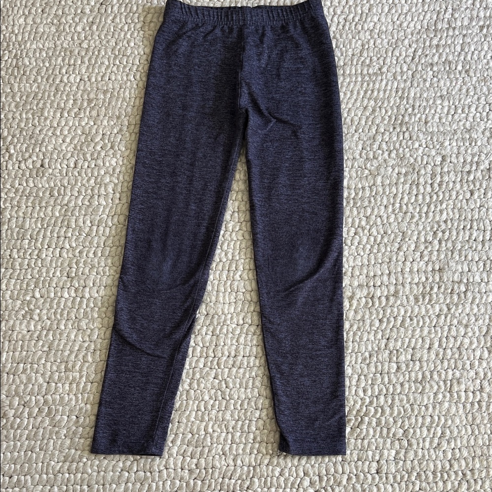 Dark heather purple girls Leggings Dori